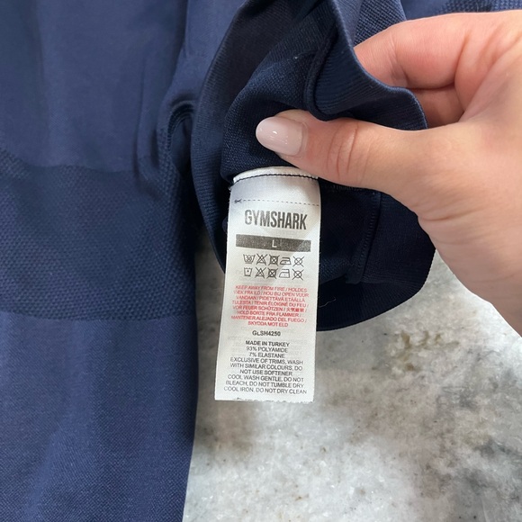 Gymshark Flex Cycling Shorts - Navy - Picture 5 of 5